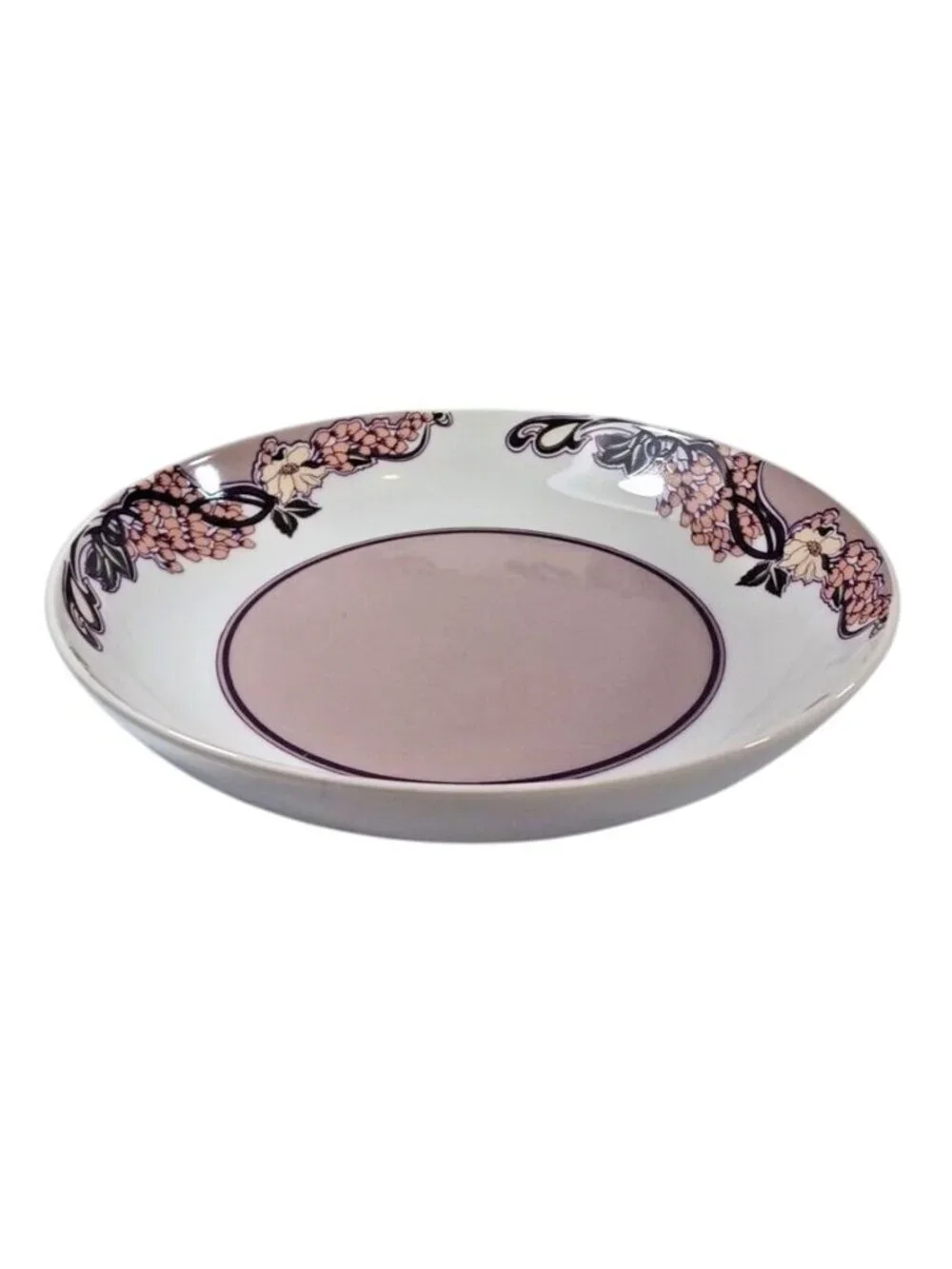 Georges Briard Floral Parisienne Art Nouveau Soup Pasta Salad Cereal Bowls 7 5/8